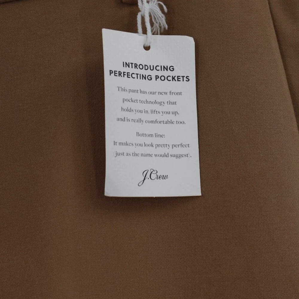 NWT J Crew Pants Womens 16 L30 Cameron Full length Four Season Stretch Slim Fit - Picture 5 of 16